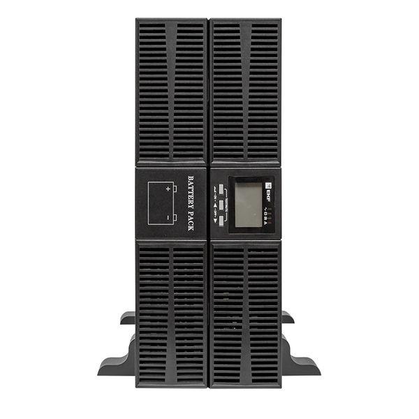 Источник Бесперебойного Питания двойного преобразования E-Power SW900G4 6000 ВА ,для монтажа в стойку,1фазный ,230В, c АКБ 16x12В_7Ач EKF SW960G4-RT-B