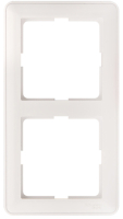 W59 Рамка 2 поста белая Systeme Electric KD-2-18