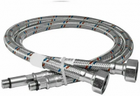 Подводка для смесителя M10 x 1/2' 80см (пара) AQUALINK 01444