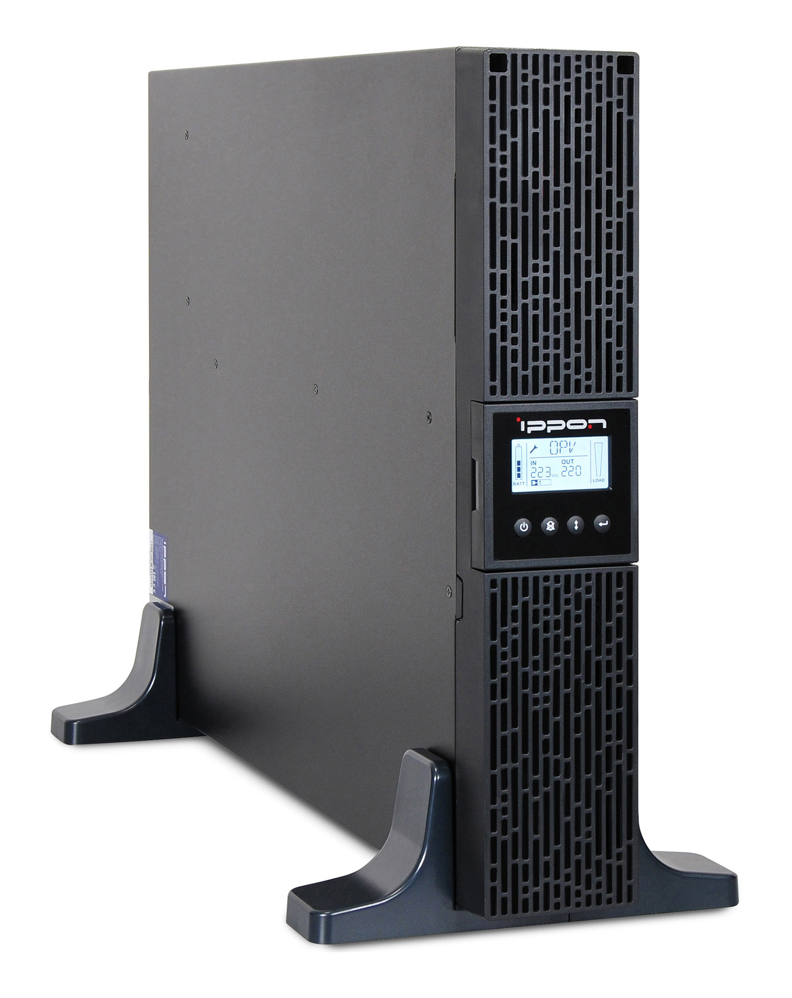 Источник бесперебойного питания Line-interactive Smart Winner II 2000 Ва фазы 1/1, Tower/ Rack, 8хIEC C13, RS232 и USB type B и Порт SNMP, c АКБ IPPON 1192979