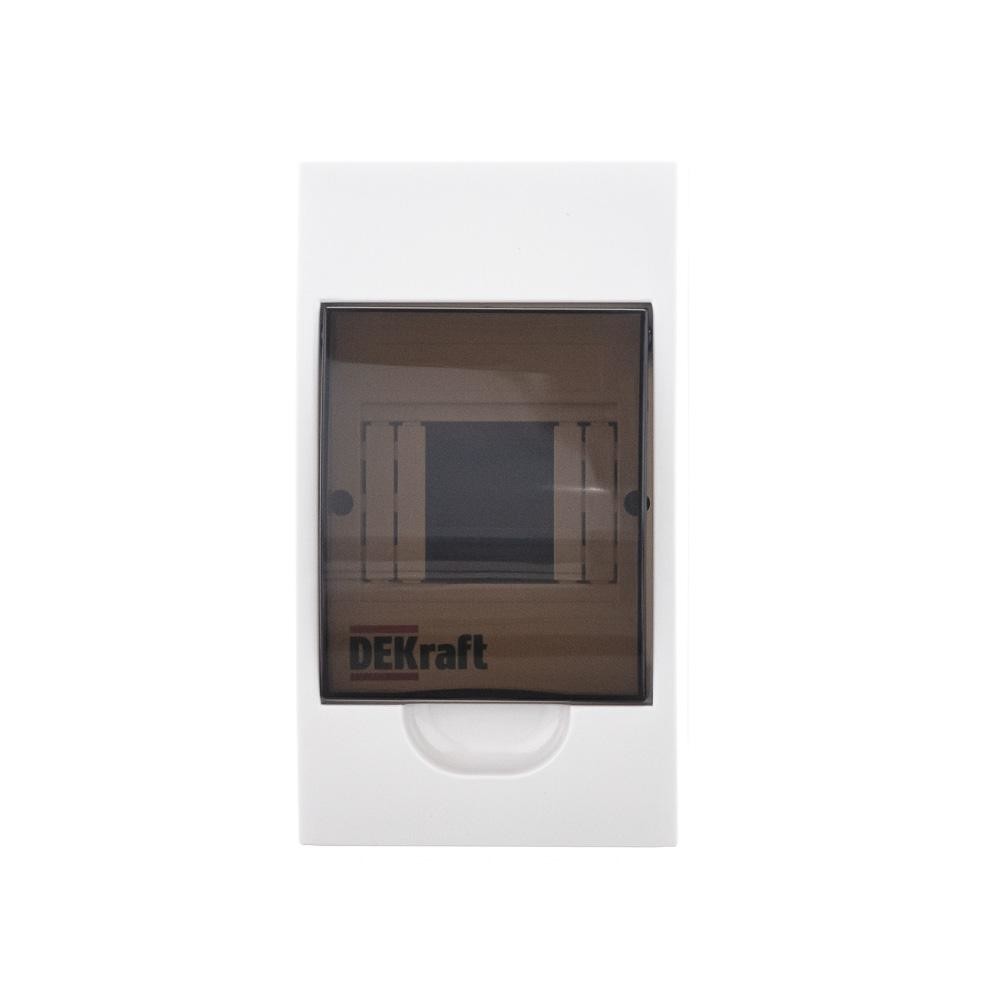 Корпус пластиковый навесной на 4 модуля IP41 ЩРН-П-4 Dekraft 31008DEK