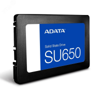 Накопитель SSD 2.5'' 480GB SU650, SATA III, 3D TLC NAND, 520/450 Мб/с ADATA ASU650SS-480GT-R 60310