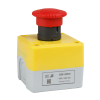 Пост кноп авар стоп OptiSignal D22 C5-BK-1-ESTR-01 1НЗ возв пов XALK178 КЭАЗ 338521