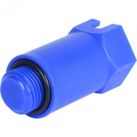Пробка напорная Н 1/2' удлиненная пластиковая     синяя STOUT SFA-0035-100012 RG008UIT08BSHU