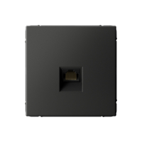 ARTGALLERY розетка компьютерная RJ45, кат. 6A, механизм, базальт Systeme Electric GAL001486