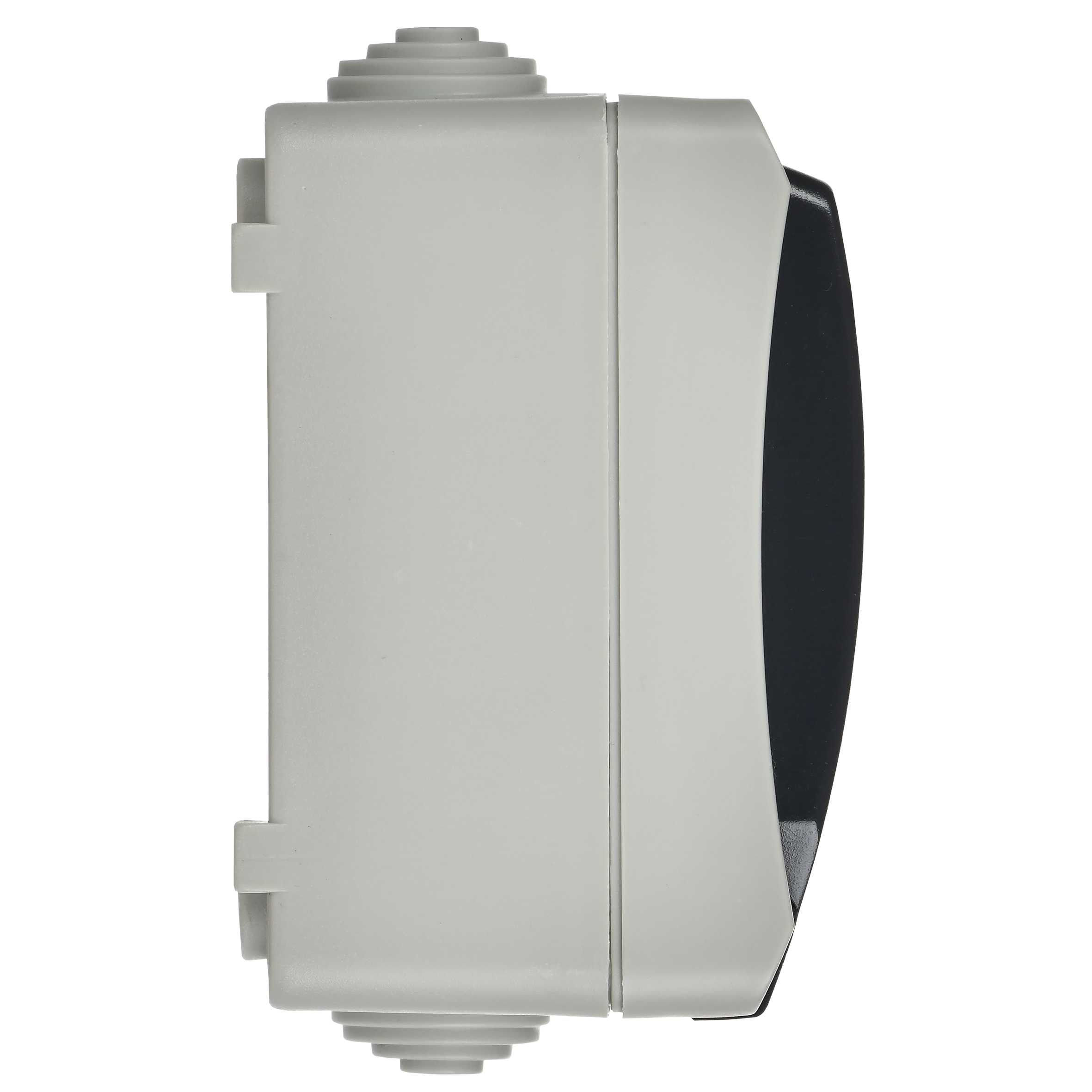 ФОРС Розетка двойная наружная с заземлением с крышкой IP54 IEK ERS22-K03-16-54-DC