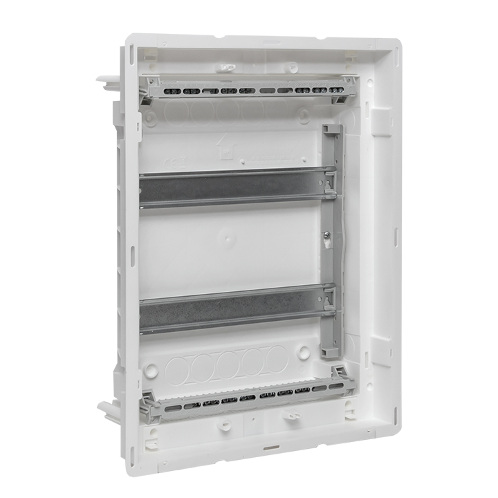 Основание силового щита Nova (с DIN-рейками) 24 модулей IP41 EKF nv-pbase-24