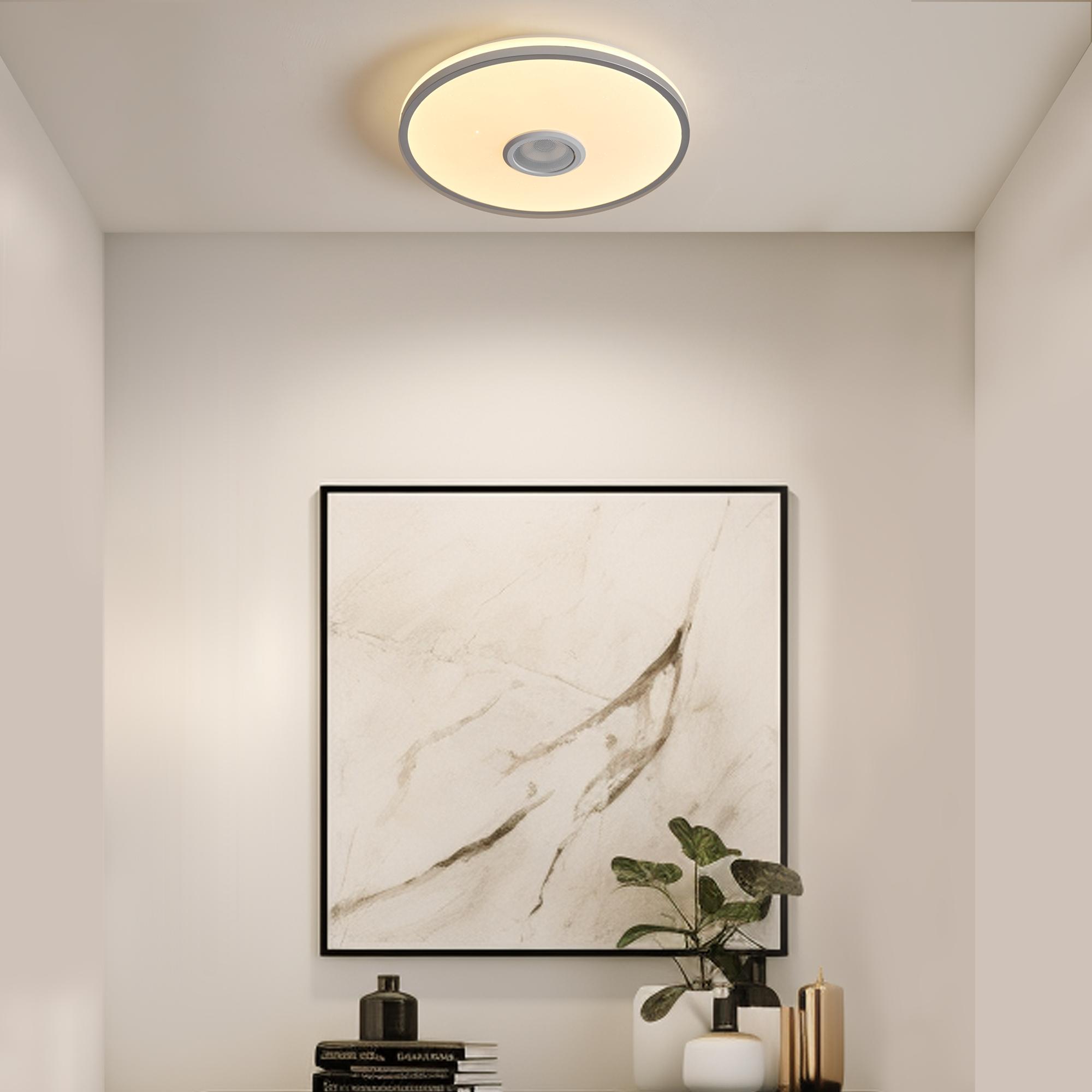Светильник потолочный Rond LED 38W 2300Лм 3000-6500К, RGB IP20 Белый Freya FR6226CL-L36W