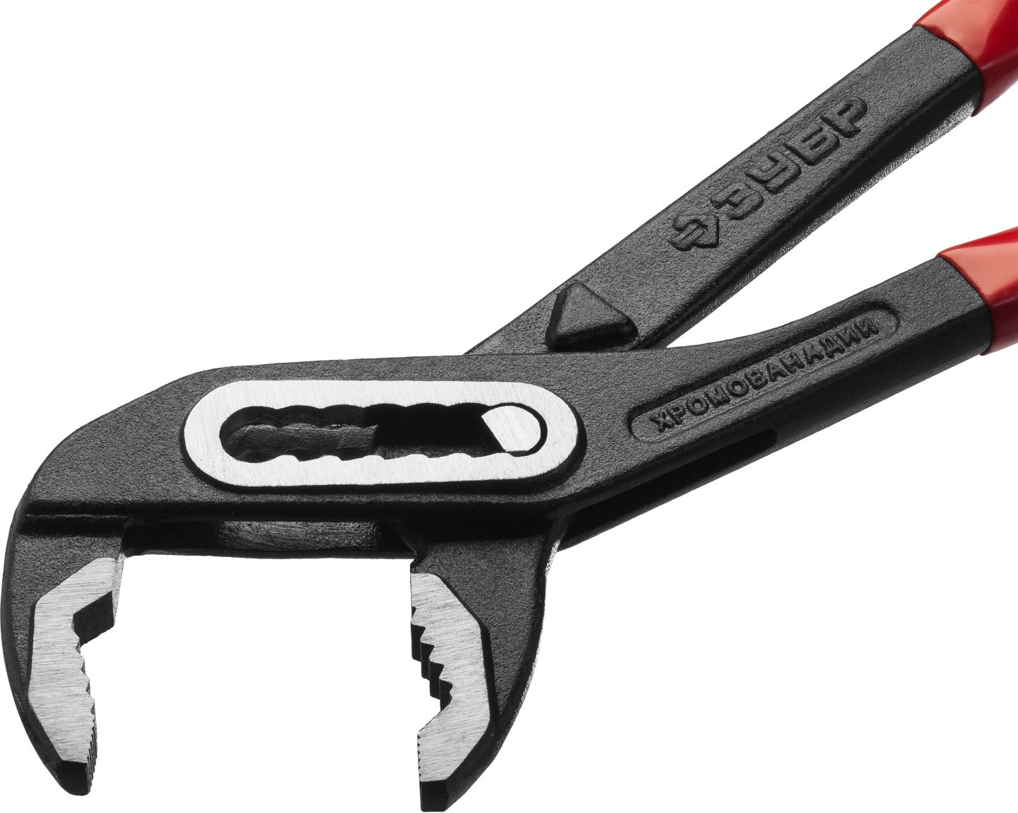 Клещи переставные ''Мастер'', Сr-V, высокомощный коробчатый шарнир, 250мм ЗУБР 2242-24_z01