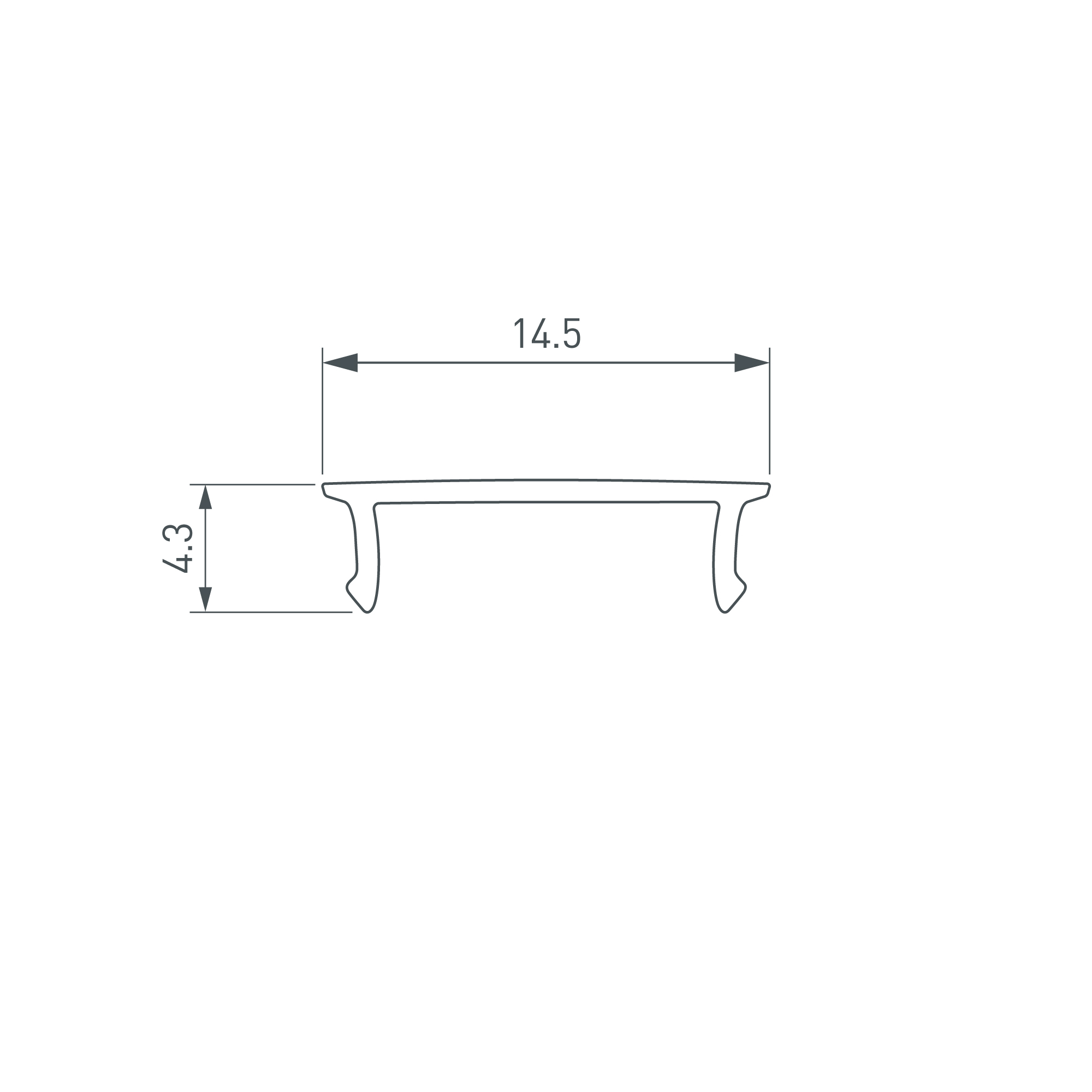 Экран SL-W15-2000 OPAL (ARL, Пластик) Arlight 019321