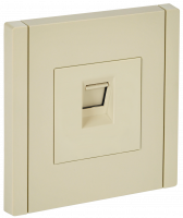 FORTE&PIANO Розетка компьютерная RJ45 кат.5E FP432 ваниль IEK FP-K10-1-K10