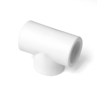 Тройник 20 полипропиленовый PPR белый PRO AQUA PA14008P