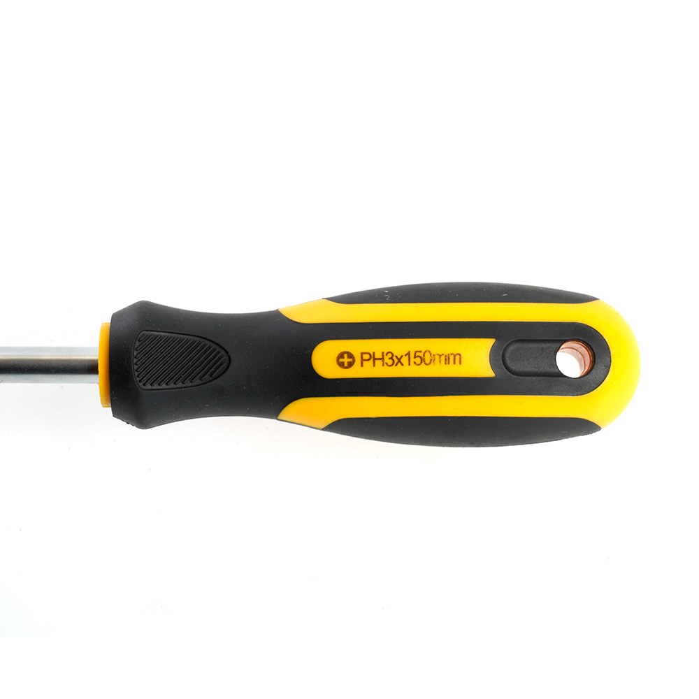 Отвертка крестовая Ph3х150мм Cr-V STEKKER SDM-PH3-150 39771