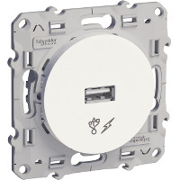 ODACE Розетка USB белый Schneider Electric S52R408