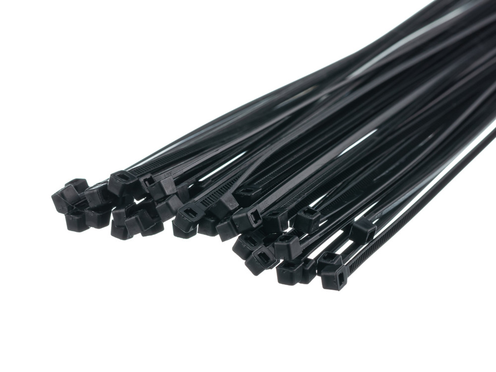 Стяжка кабельная MultiSet 380х7.6 Чёрная (100шт) Systeme Electric IMT38076B