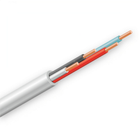 Кабель КПСнг(А)-FRLSLTx 2х2х0.75 для ОПС и СОУЭ оболочка с низкой токсичностью продуктов горения огнестойкий 2 пары 0.75мм.кв Технокабель НН 1578417