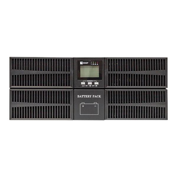 Источник Бесперебойного Питания двойного преобразования E-Power SW900G4 6000 ВА ,для монтажа в стойку,1фазный ,230В, c АКБ 16x12В_7Ач EKF SW960G4-RT-B