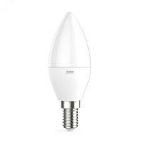 Лампа светодиодная LED 10 Вт 750 лм 6500К свеча холодный E14 AC 220В Elementary GAUSS 33130