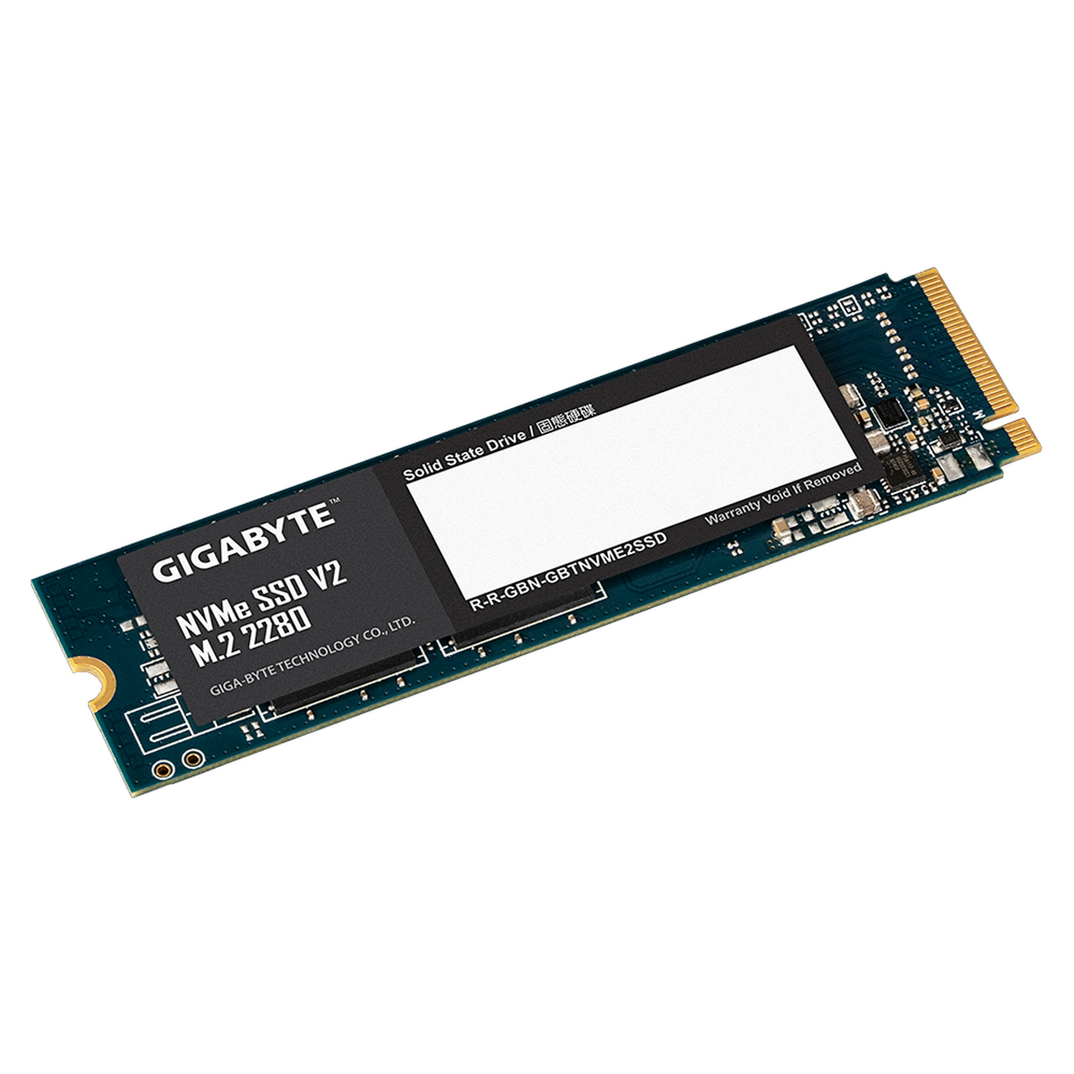 Накопитель SSD M.2 2280 256ГБ NVMe SSD V2, NVMe PCIe 3.0, 3D NAND, 2500/1600 Мб/с GIGABYTE G3NVMEV2256G 213541
