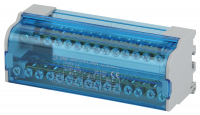 Шины на DIN-рейку в корпусе (кросс-модуль) ШНК 2х15 L+PEN ЭРА Б0043932