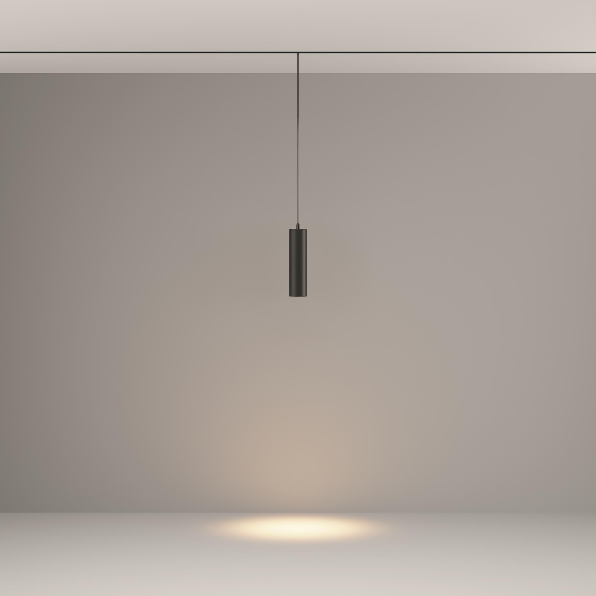 Светильник трековый подвесной Focus Led Exility 3000K 12Вт 36 град Maytoni TR041-2-12W3K-B