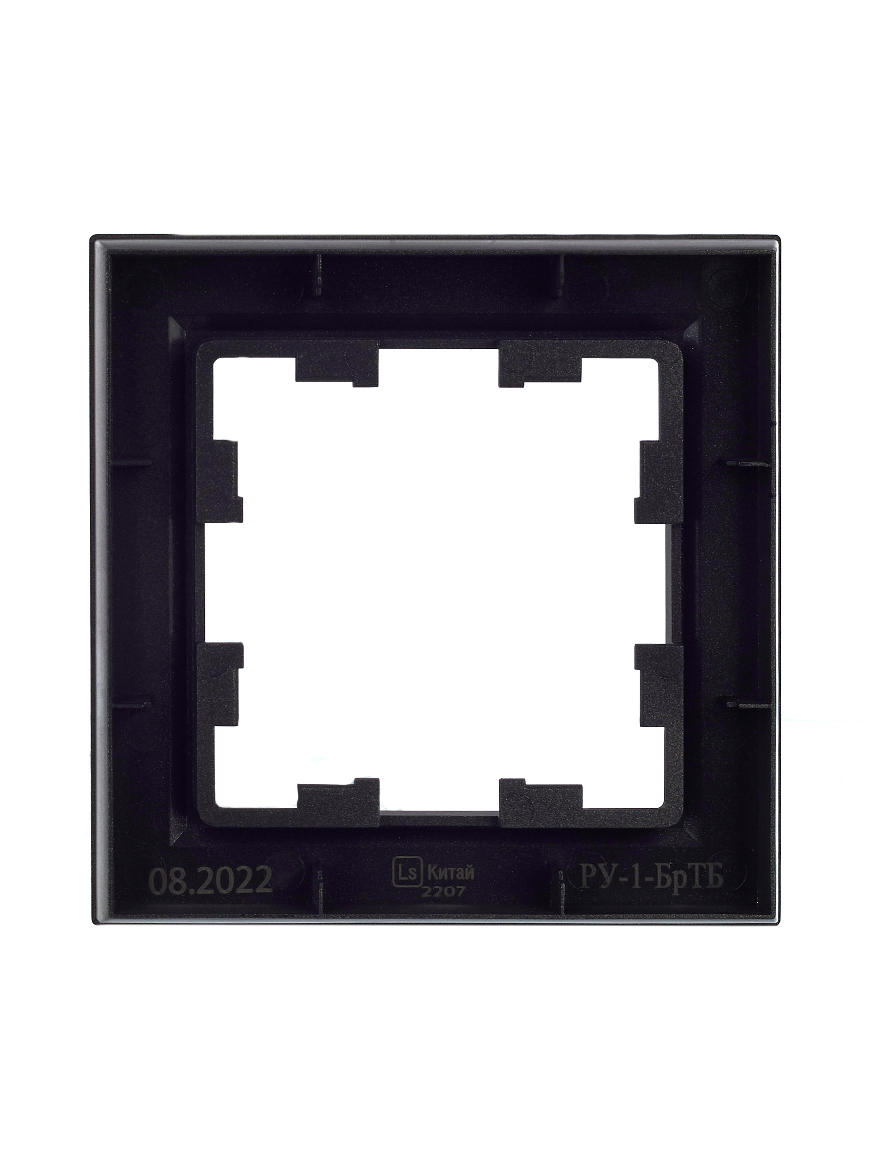 BRITE Рамка 1 пост РУ-1-БрТБ темная бронза IEK BR-M12-K45