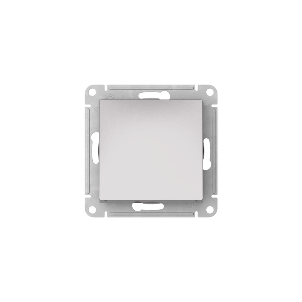 ATLASDESIGN AQUA 1-клавишный ПЕРЕКЛЮЧАТЕЛЬ IP44,сх.6, 10АХ, быстрозажимные клеммы, АЛЮМИНИЙ Systeme Electric ATN440361S