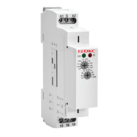 Реле времени, задержка включения, конфигурация контакта 1CO, AC/DC 12-240 В DKC DRM-TA-1-240