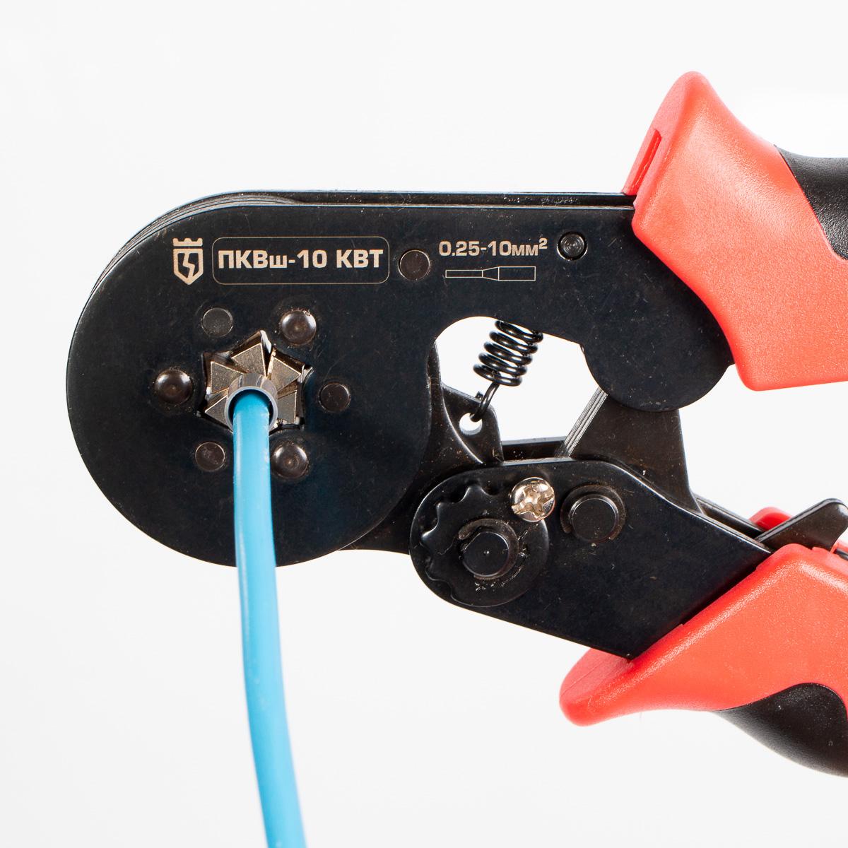 Пресс-клещи шестигранные ПКВш-10 серия ПРОФИ КВТ 77669