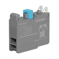 Контактный блок с клеммными  зажимами под винт, нормально-открытый DKC MC-NOPS