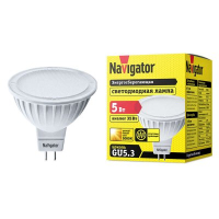 Лампа светодиодная LED 5вт 230в GU5.3 тепло-белая Navigator Group 94263 18577