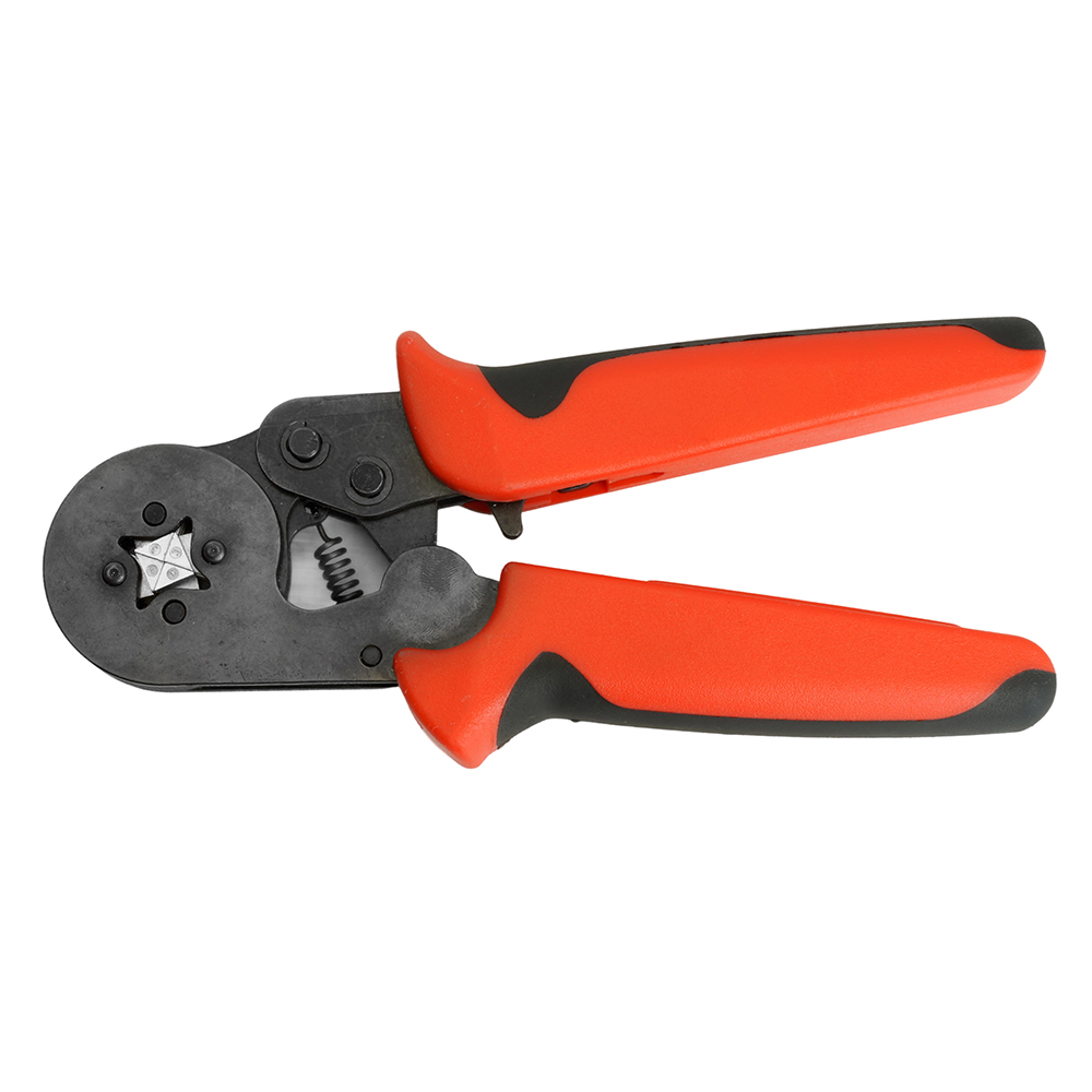 Кримпер для обжима втулочных наконечников d0,25-10мм красный STEKKER CTLS006-240 39353