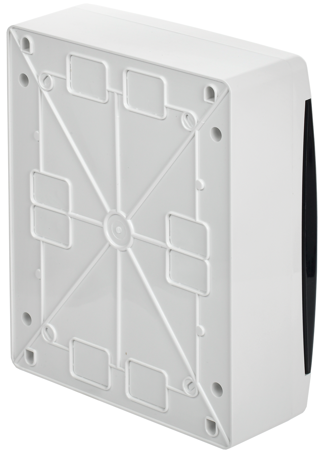 UNION Compact Корпус пластиковый ЩРН-П-18 IP41 черная прозрачная дверь IEK UIC-KP12-N-18-41-K01