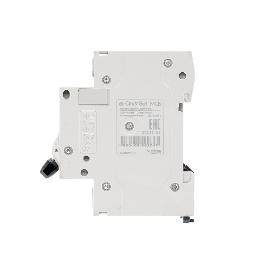 Выключатель автоматический четырехполюсный 32А С 4.5kA 400В City9 Set Systeme Electric C9F34432