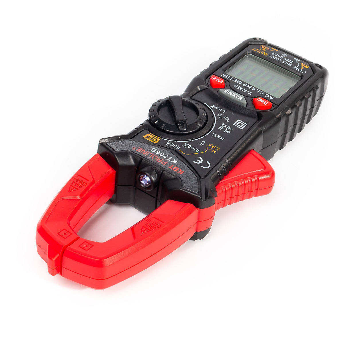 Токовые клещи цифровые KT 206B серия PROLINE КВТ 79130
