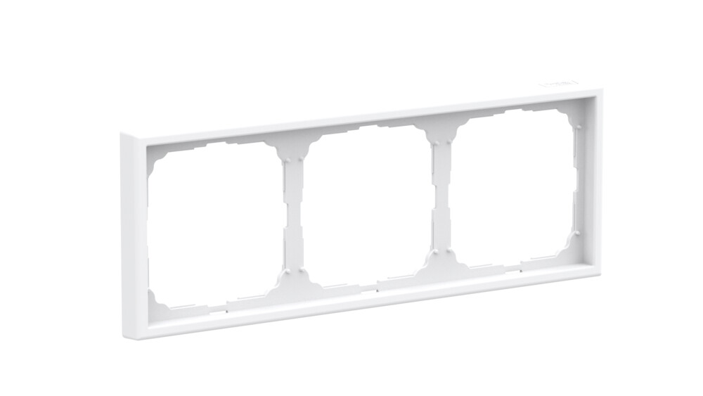 ARTGALLERY рамка 3-постовая, универсальная, лотос Systeme Electric GAL001303