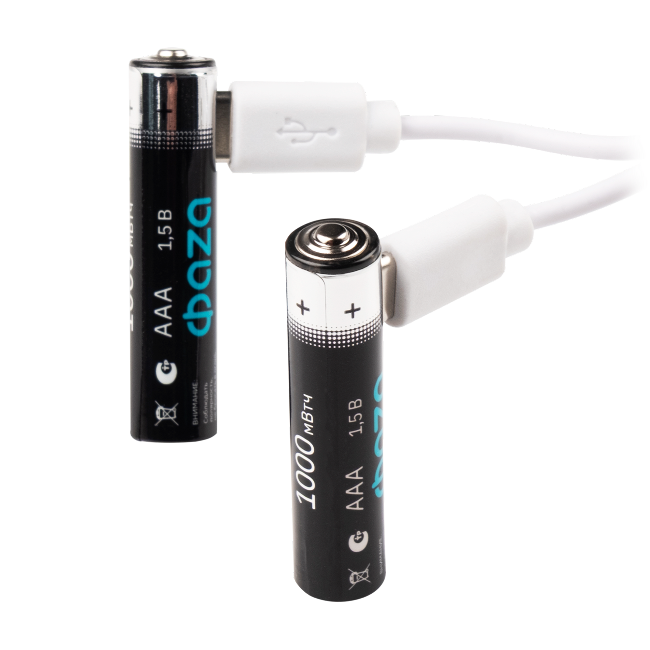 Аккумулятор литиевый с USB разъемом тип ААА 1000mWh-B4 JazzWay 5061668