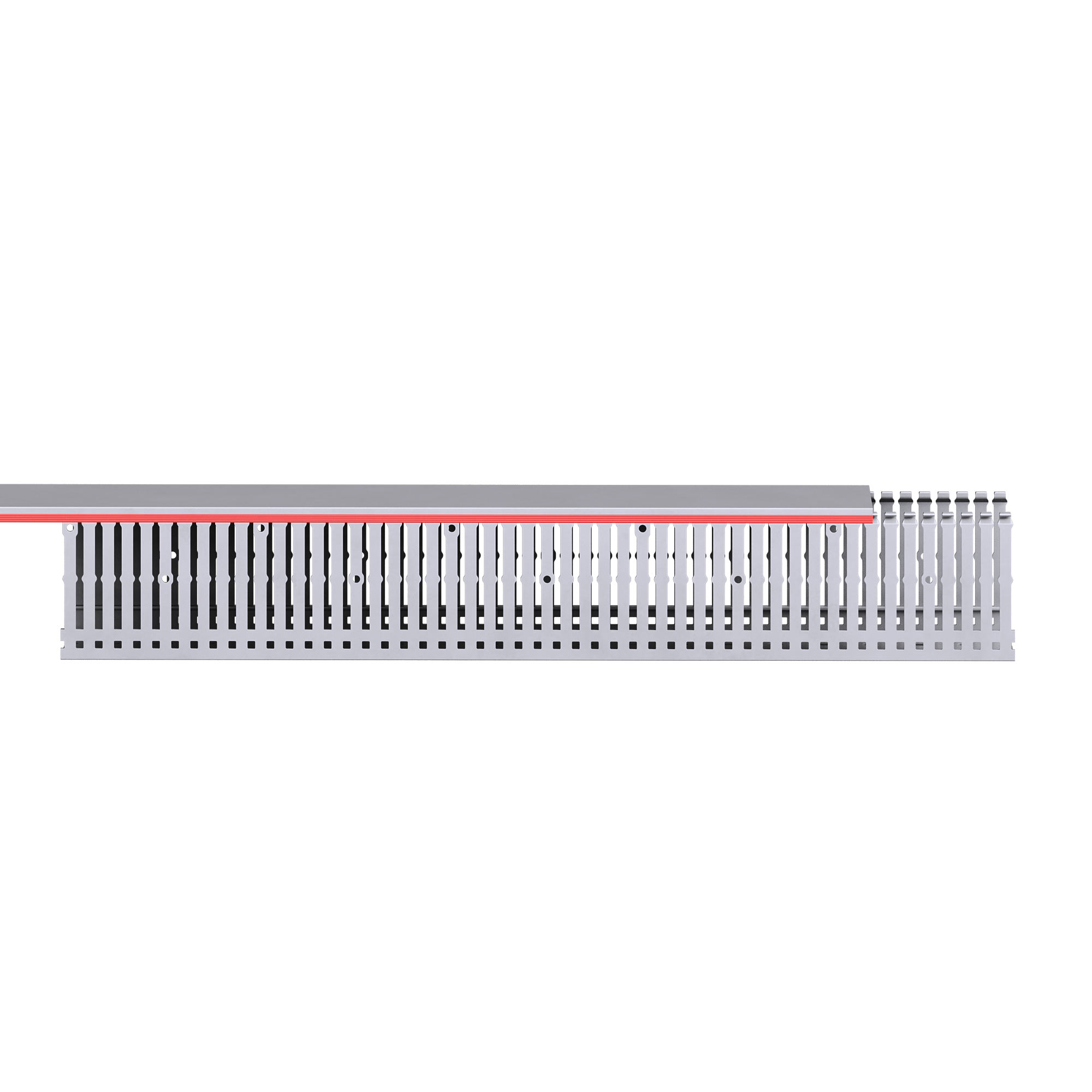 Короб перфорированный RL6 80x80 серый QUADRO DKC 01129RL