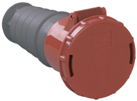 Розетка кабельная 63А 3Р+Е IР54 переносная 380В 234 IEK PSR22-063-4