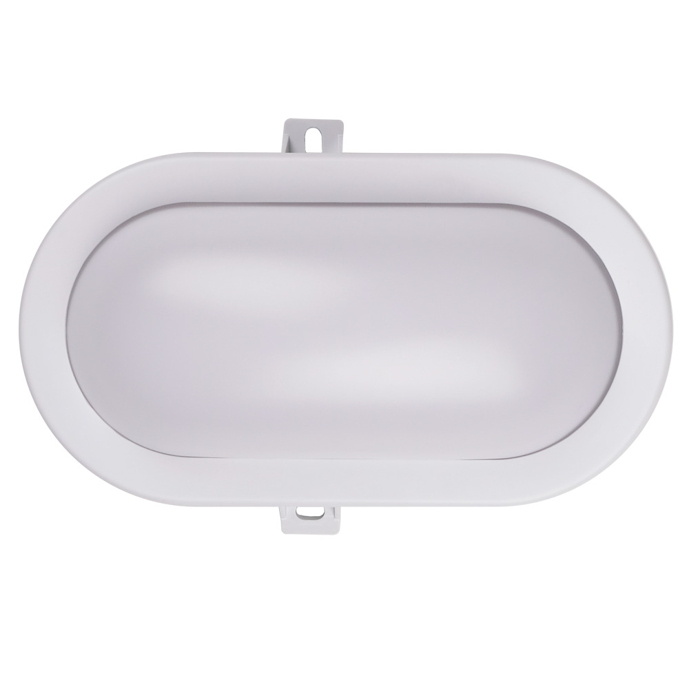 Светильник светодиодный ДБП-12W 4000K 900Лм овальный пластик IP65 Jazzway JazzWay 5009264 5009264*