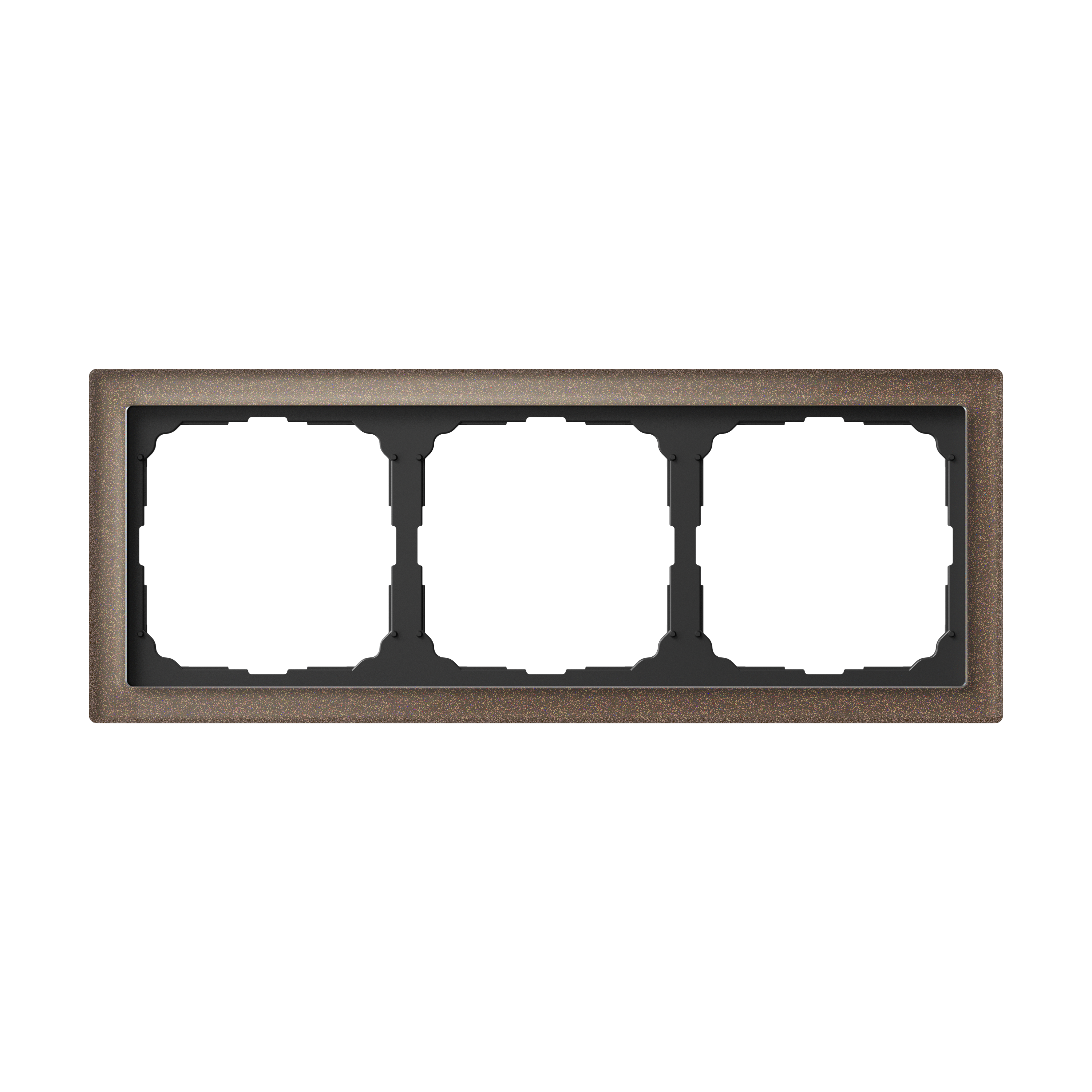 ARTGALLERY PURE 3-постовая РАМКА, ОРГАНИЧЕСКОЕ СТЕКЛО МОККО Systeme Electric GAL320603
