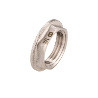 Контргайка 2' с упором, никелированная MVI BF.592.09