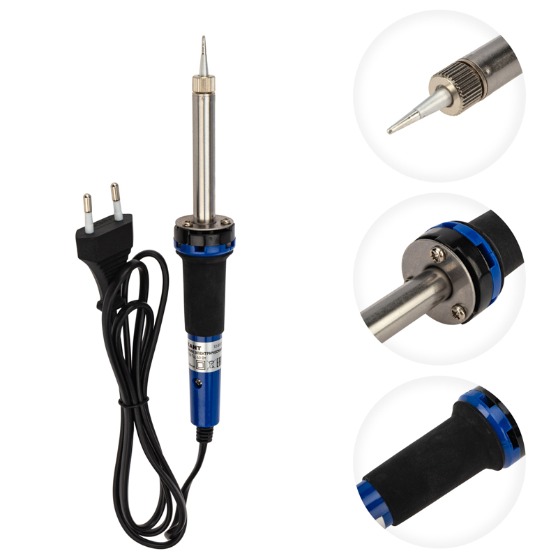 Паяльник, керамический нагреватель, долговечное жало, 4 REXANT 12-0123