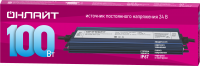 Драйвер 100w OD-P100-IP67-24V ОНЛАЙТ 90651 35227