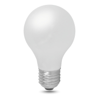 Лампа светодиодная филаментная LED 10 Вт 820 лм 2700К А60 груша теплый E27 AC 220В матовая колба Black Filament GAUSS 102202110