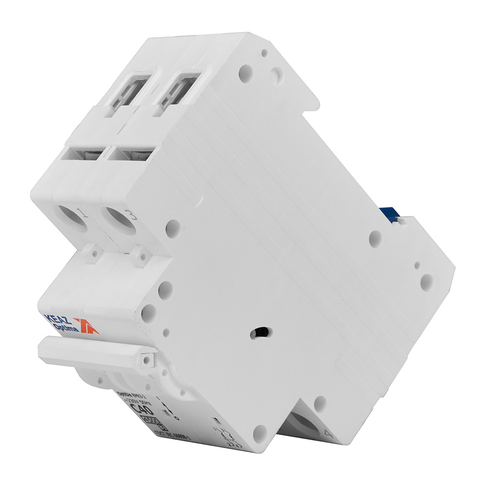 Выключатель автоматический двухполюсный 40А C 4,5кА AC OptiDin BM63-2C40-4,5-УХЛ3 КЭАЗ 326807