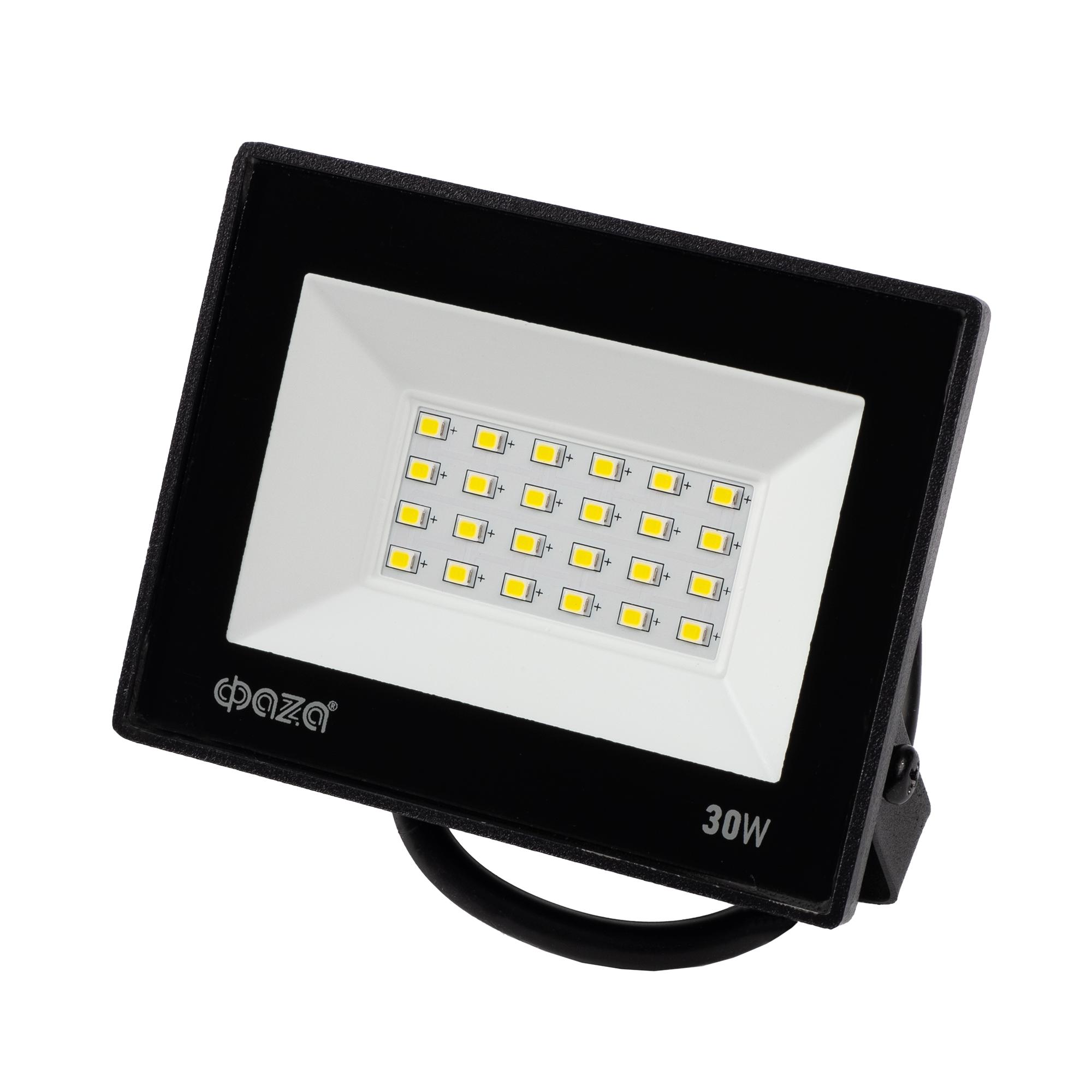 Прожектор светодиодный СДО-20 30 Вт 6500К 2400 Лм IP65 JazzWay 5047280