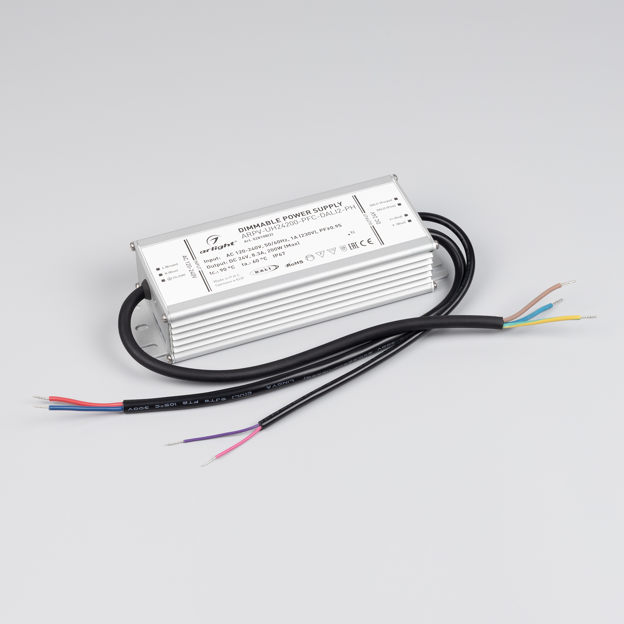 Диммер SMART-D3-DIM (12-24V, 8A, 2.4G) (ARL, IP20 Пластик, 5 лет) Arlight 024184