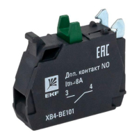 Контакты дополнительные NO (зеленые) PROxima EKF XB4-BE101