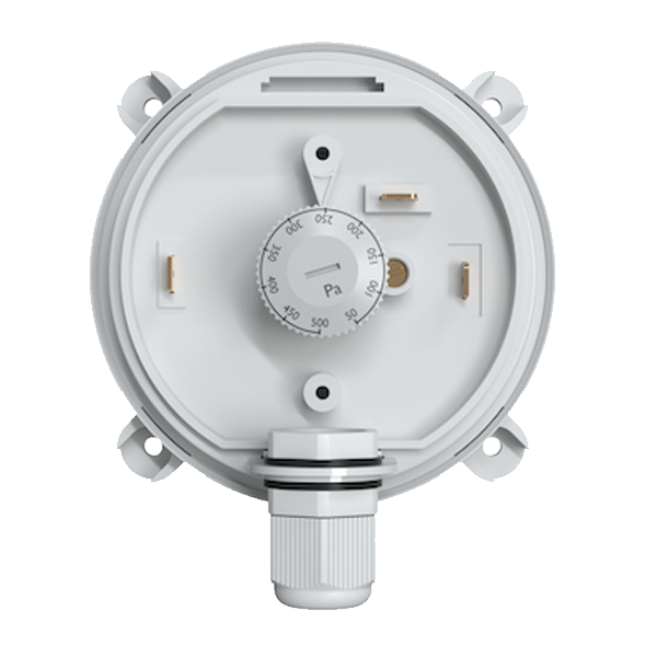 Датчик перепада давления 150-1500 Па, IP65, регулируемый дифференциал RGP DPS-1500-PRO